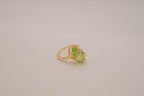 Dragonfly Leaf Marquise Ring