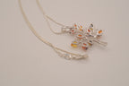 Sterling silver Baltic Amber Tree of Life pendant