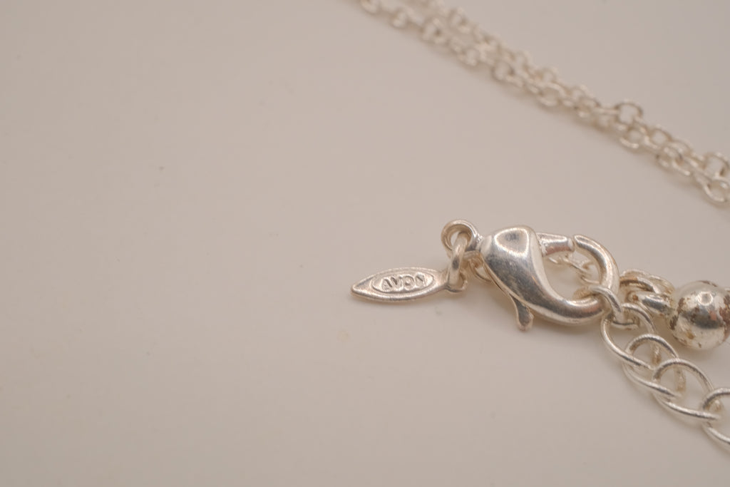 Vintage Avon "Y" design circle lariat necklace