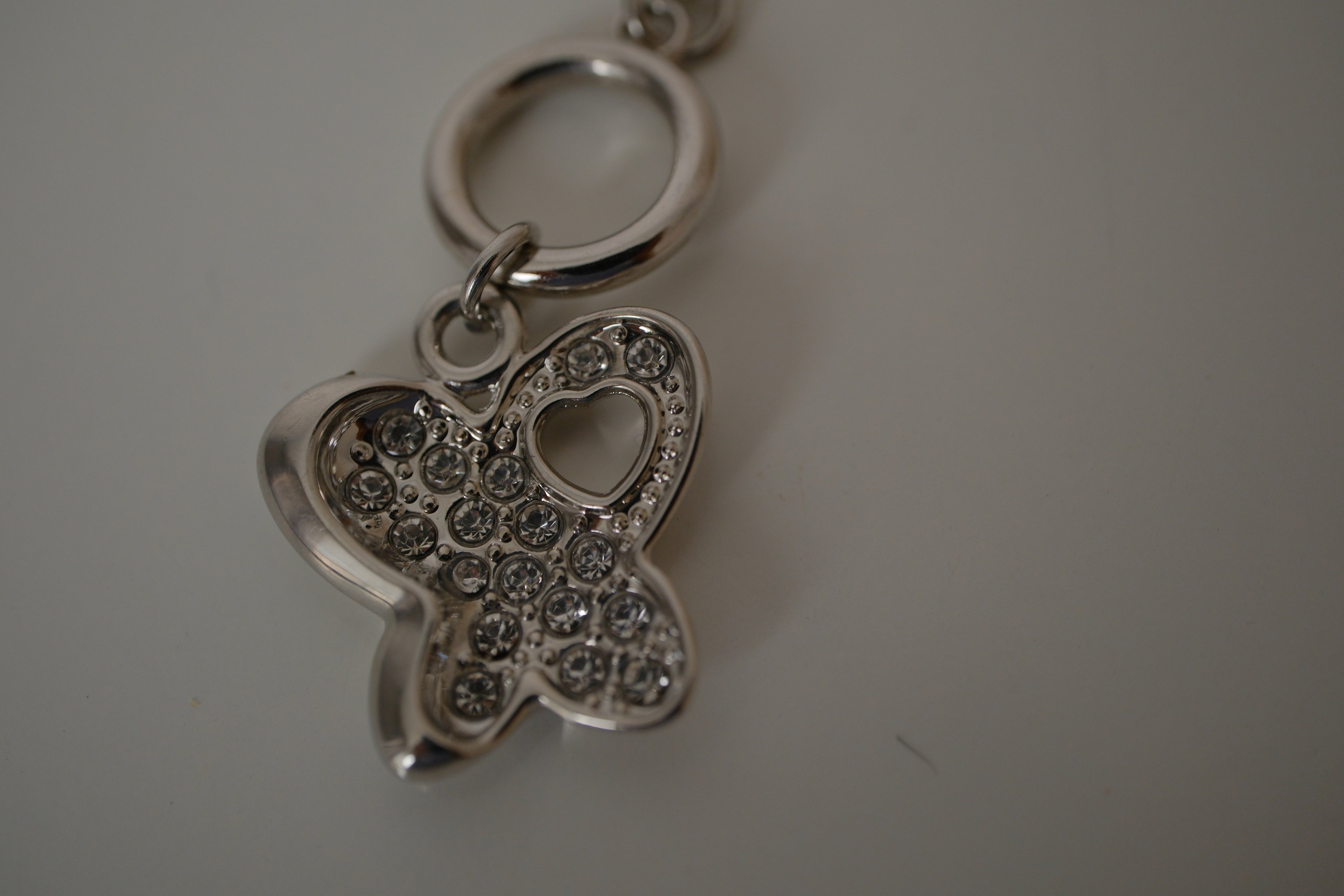 Butterfly charm bracelet