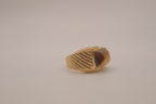 Vintage 18K Tiger's eye Signet ring