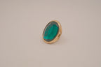 Vintage large oval cocktail ring