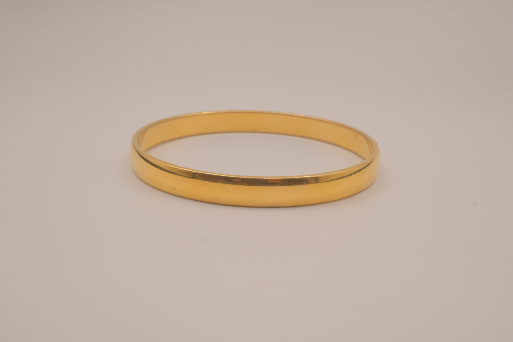 Vintage Monet gold bangle bracelet&nbsp;