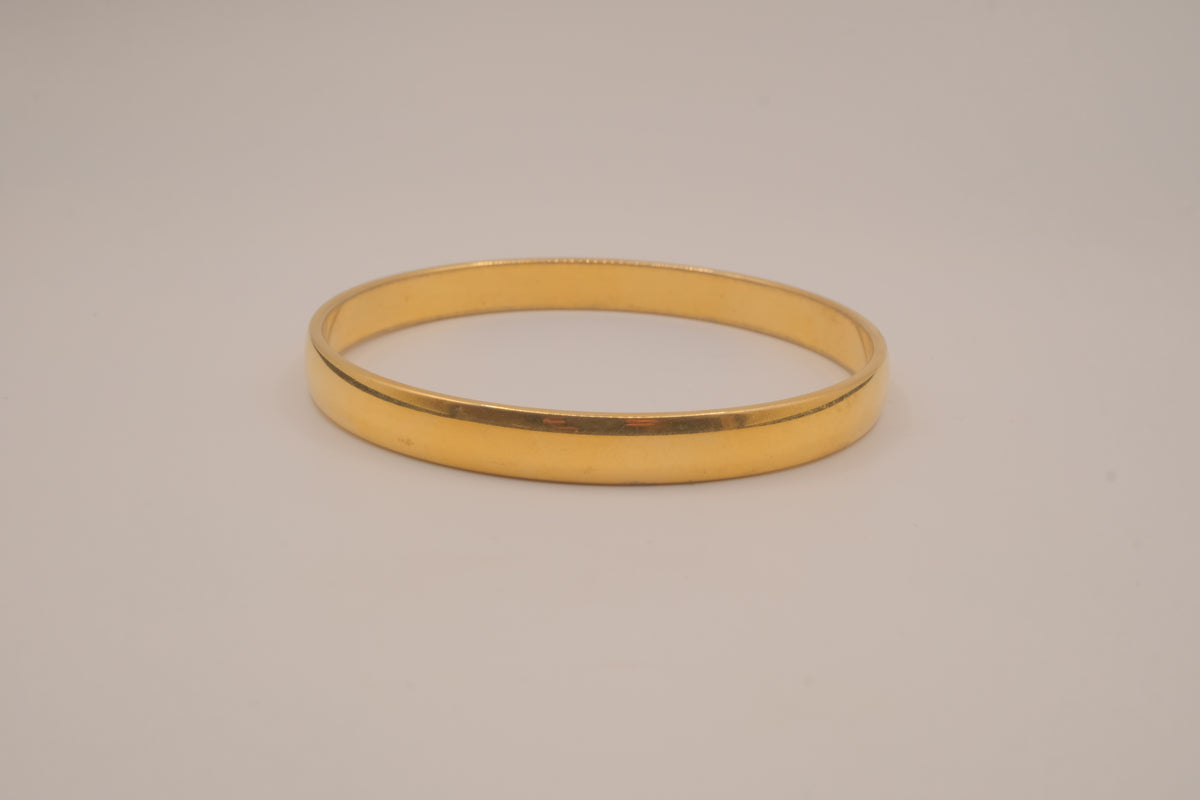 Vintage Monet gold bangle bracelet&nbsp;