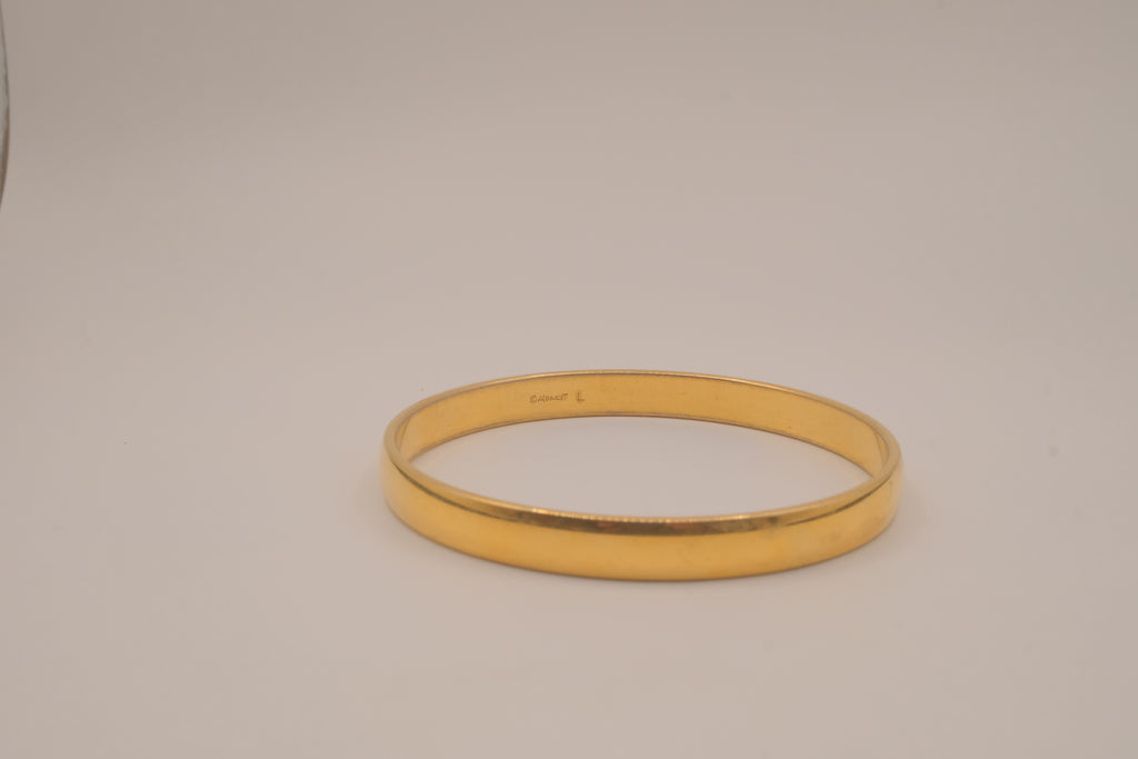 Vintage Monet gold bangle bracelet&nbsp;