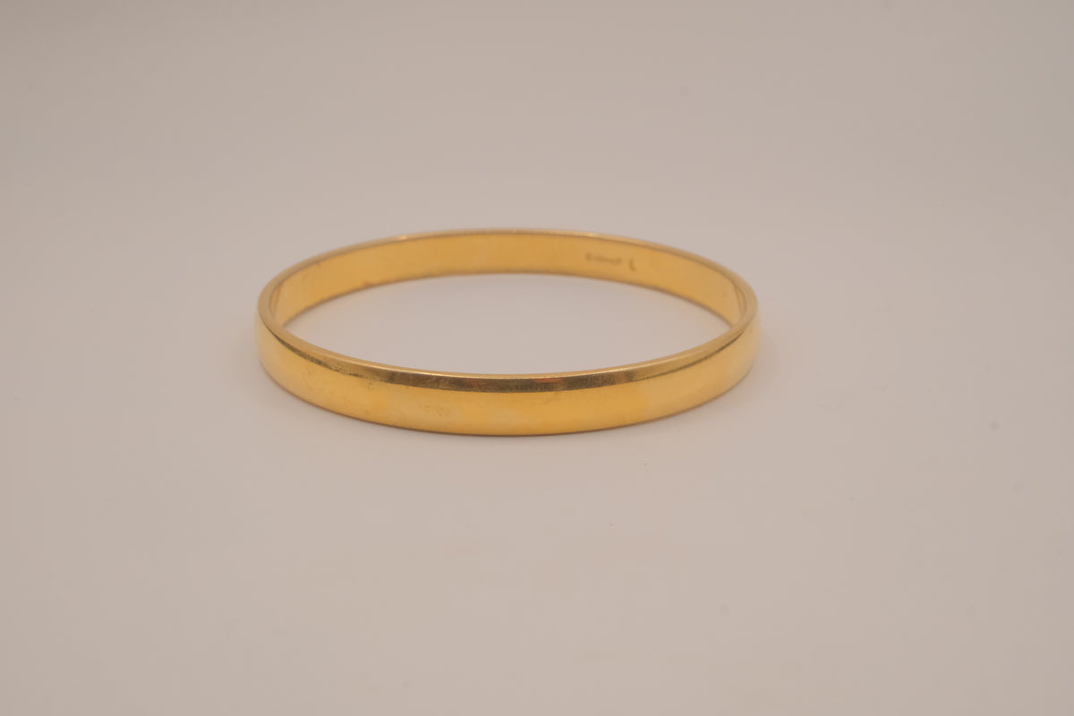 Vintage Monet gold bangle bracelet&nbsp;