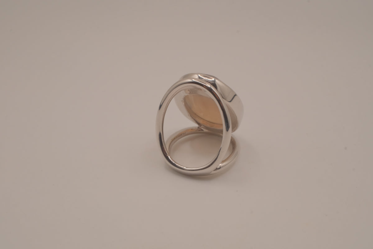 Vintage Lia Sophia Oval statement ring