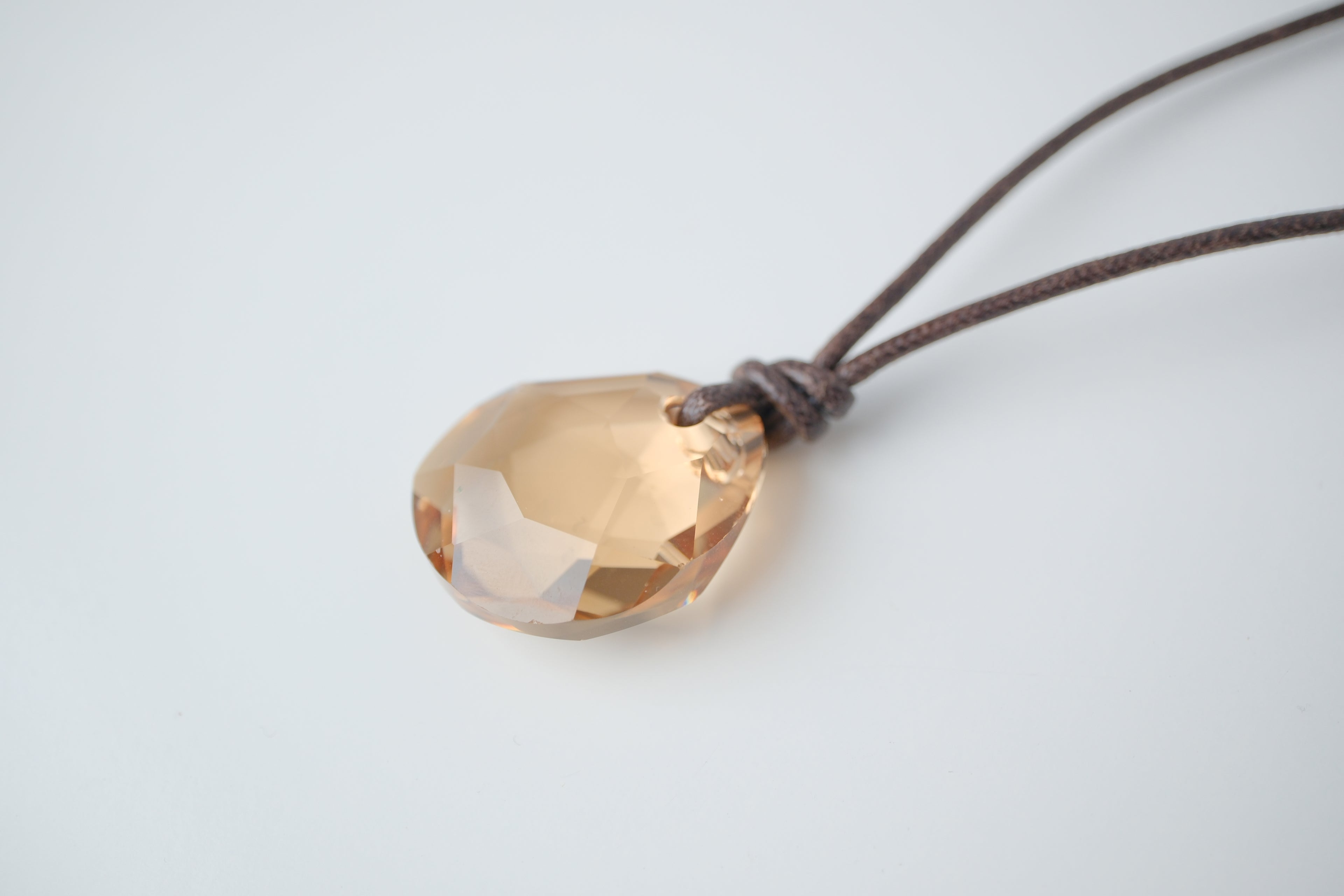 Swarovski Galet Light Colorado Topaz Pendant