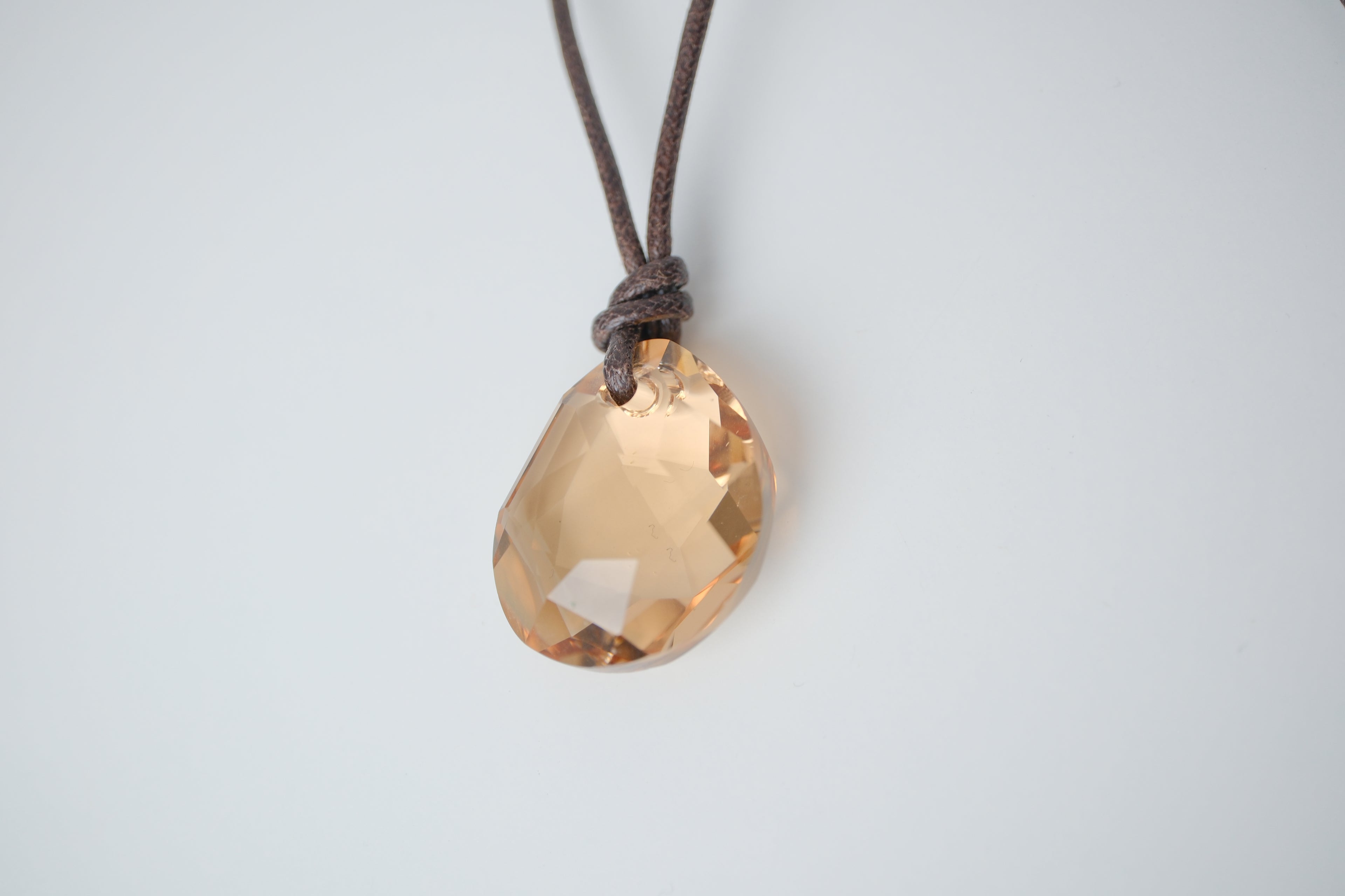 Swarovski Galet Light Colorado Topaz Pendant
