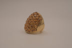 Vintage chunky gold dome cocktail ring