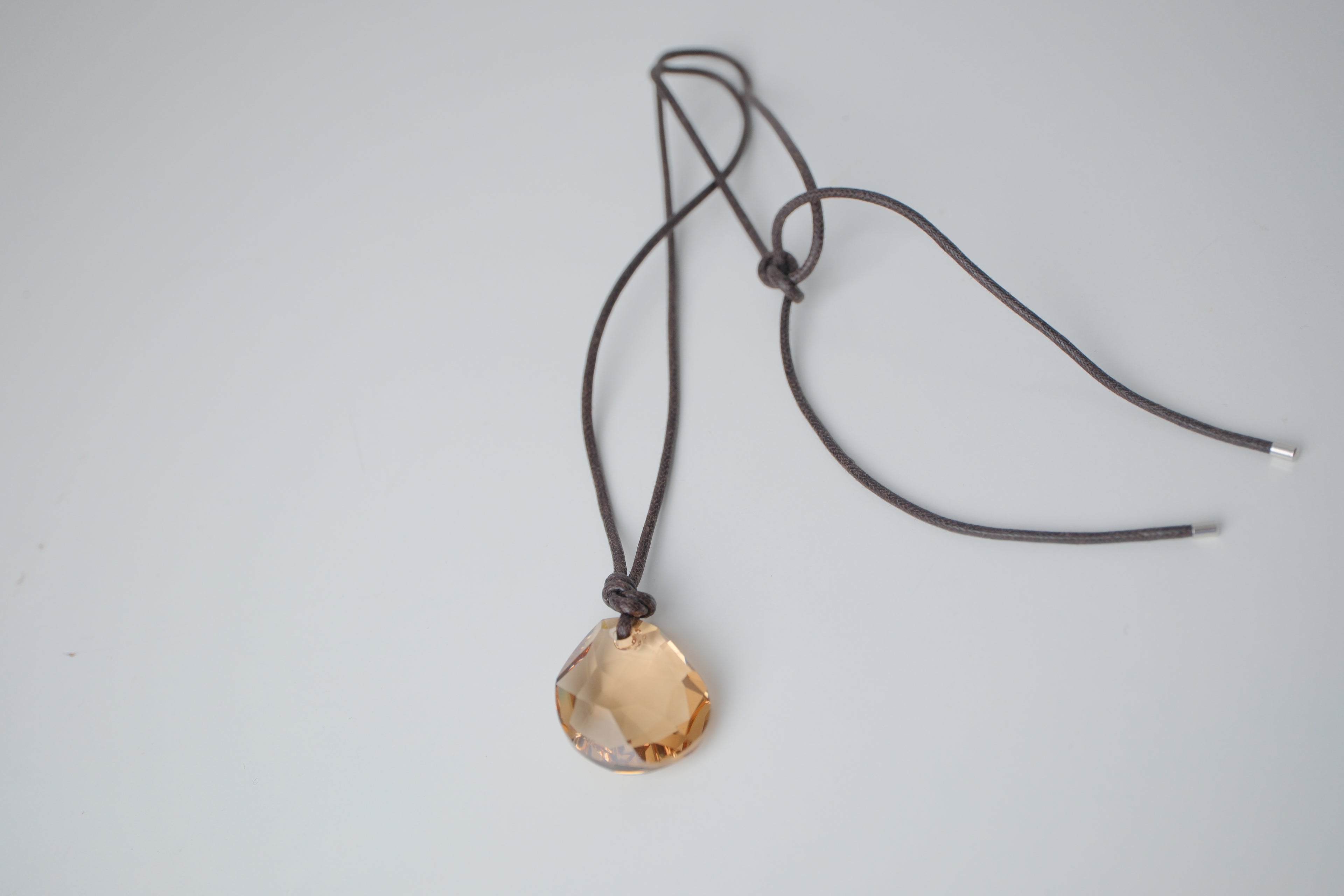Swarovski Galet Light Colorado Topaz Pendant