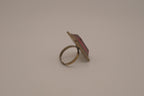 Vintage chunky gold dome cocktail ring