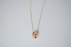 Swarovski Gold Tone Further Crystal Pendant chain