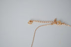 Swarovski Gold Tone Further Crystal Pendant chain