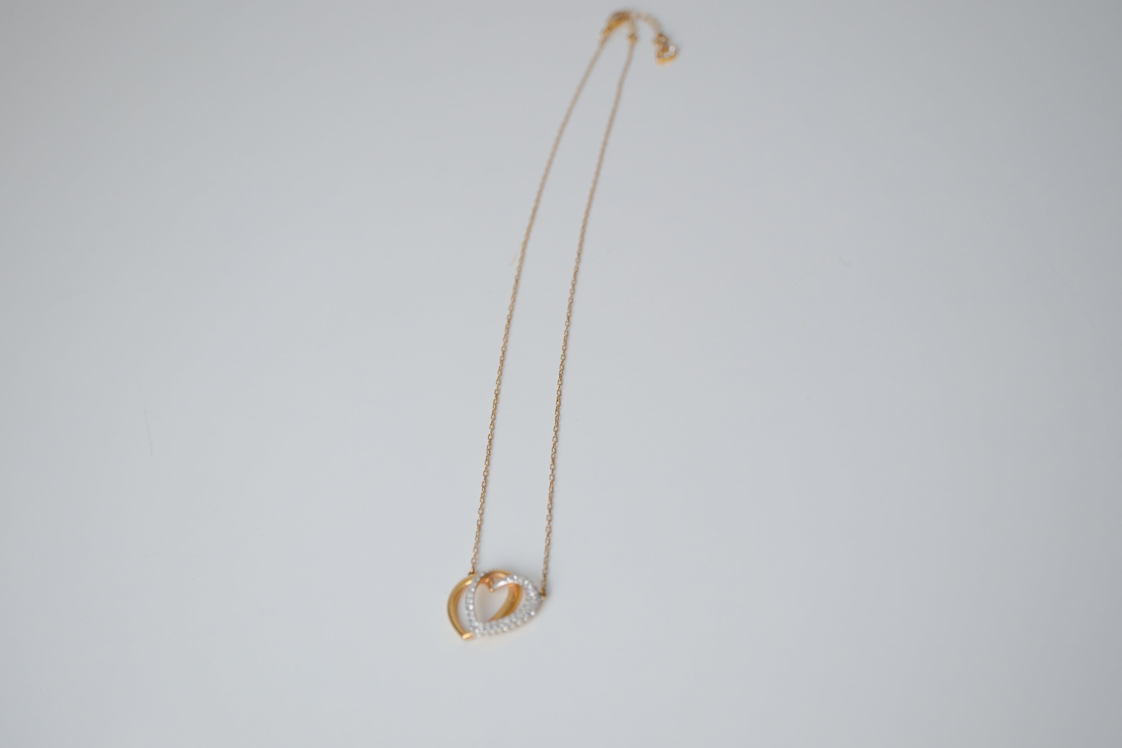 Swarovski Gold Plated Dear Heart Pendant necklace