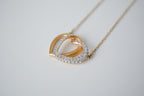 Swarovski Gold Plated Dear Heart Pendant necklace