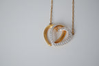 Swarovski Gold Plated Dear Heart Pendant necklace
