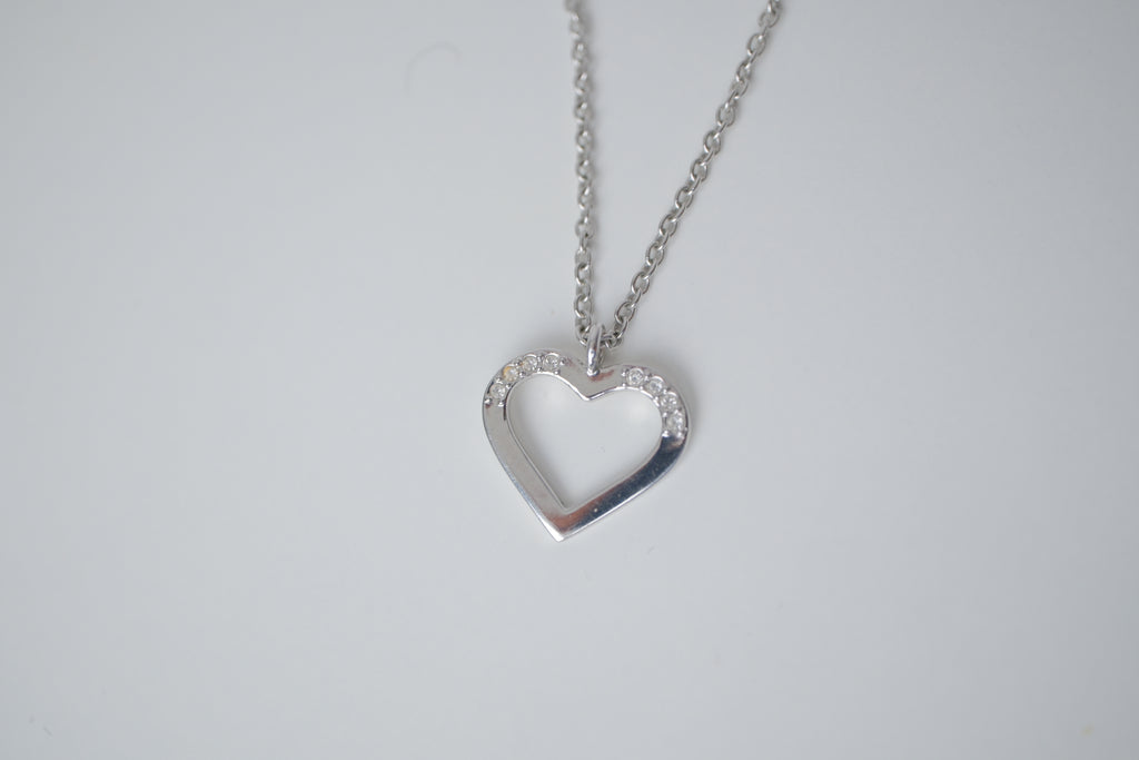 Swarovski Open Heart Pendant necklace