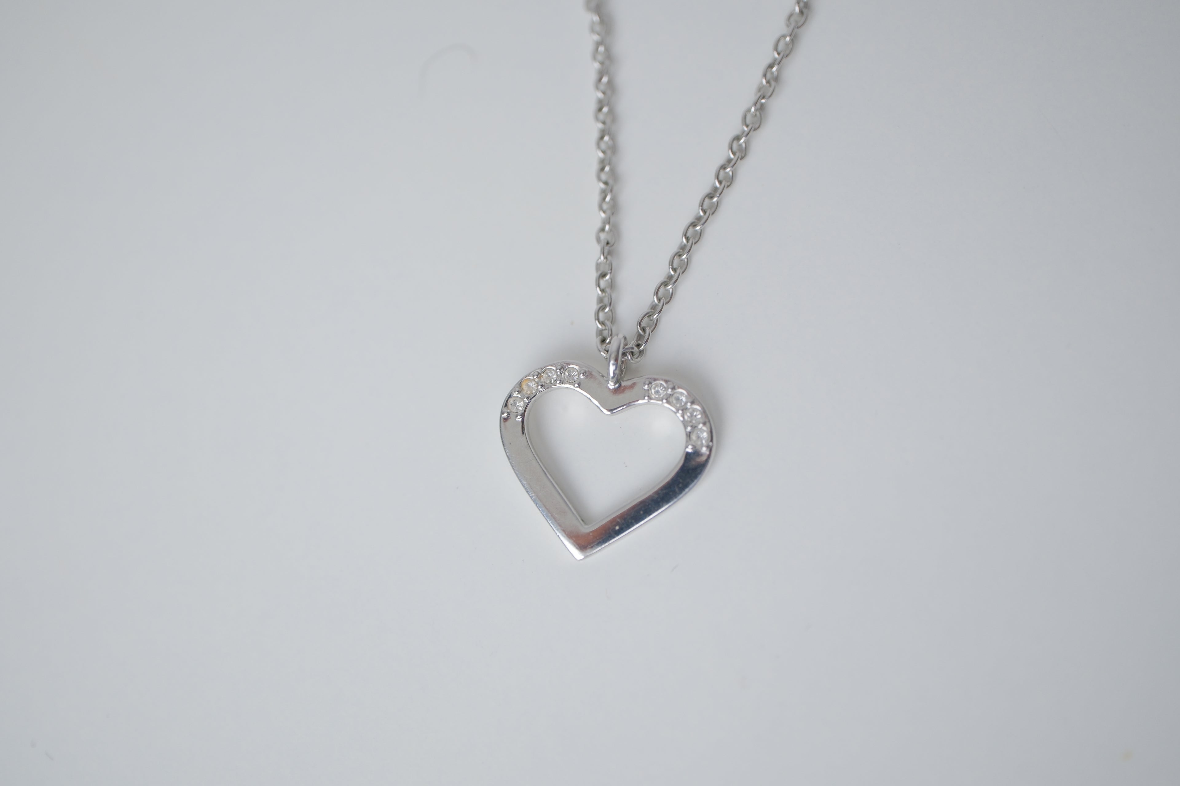 Swarovski Open Heart Pendant necklace