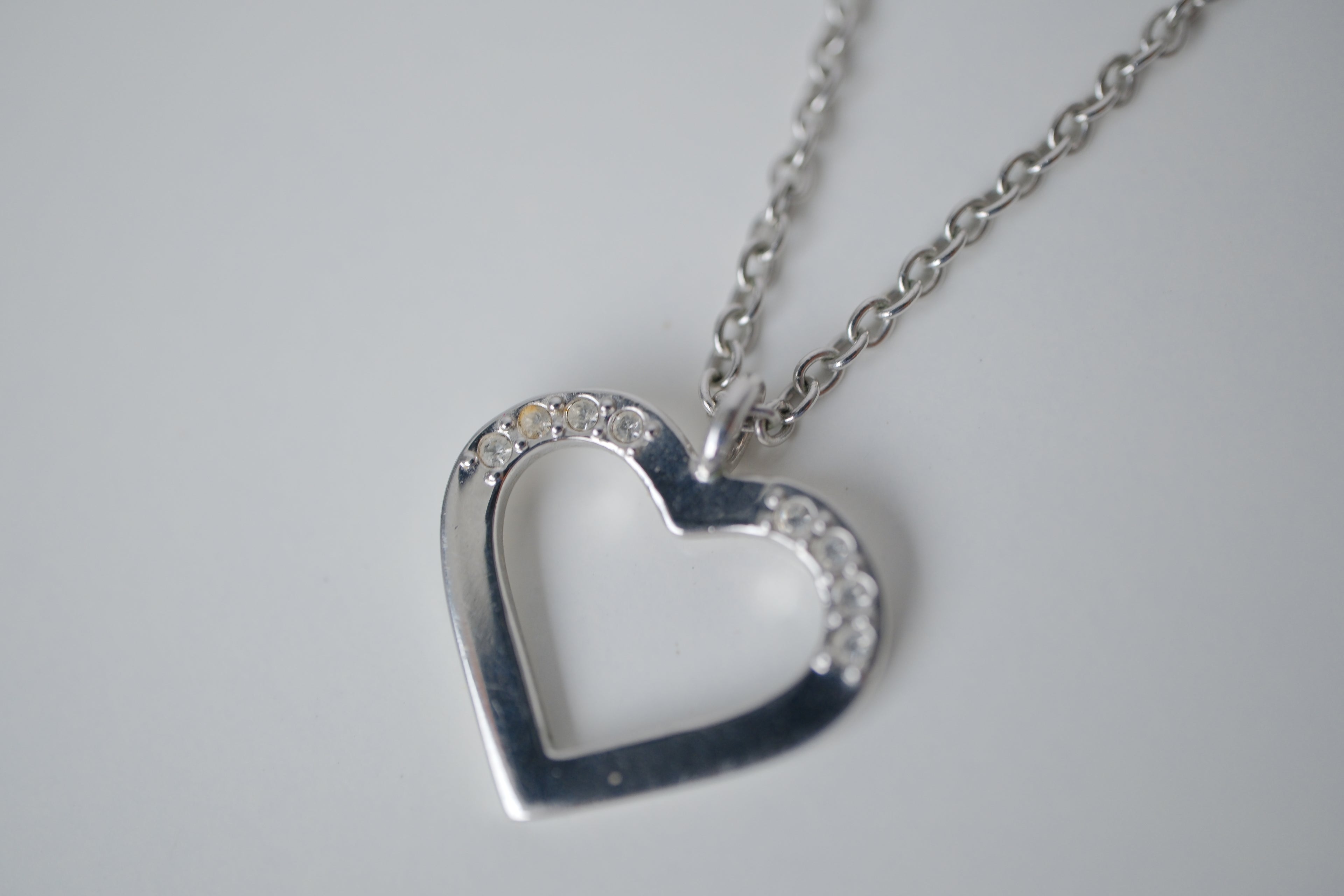 Swarovski Open Heart Pendant necklace