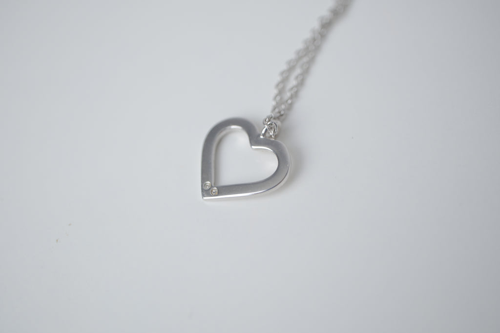 Swarovski Open Heart Pendant necklace