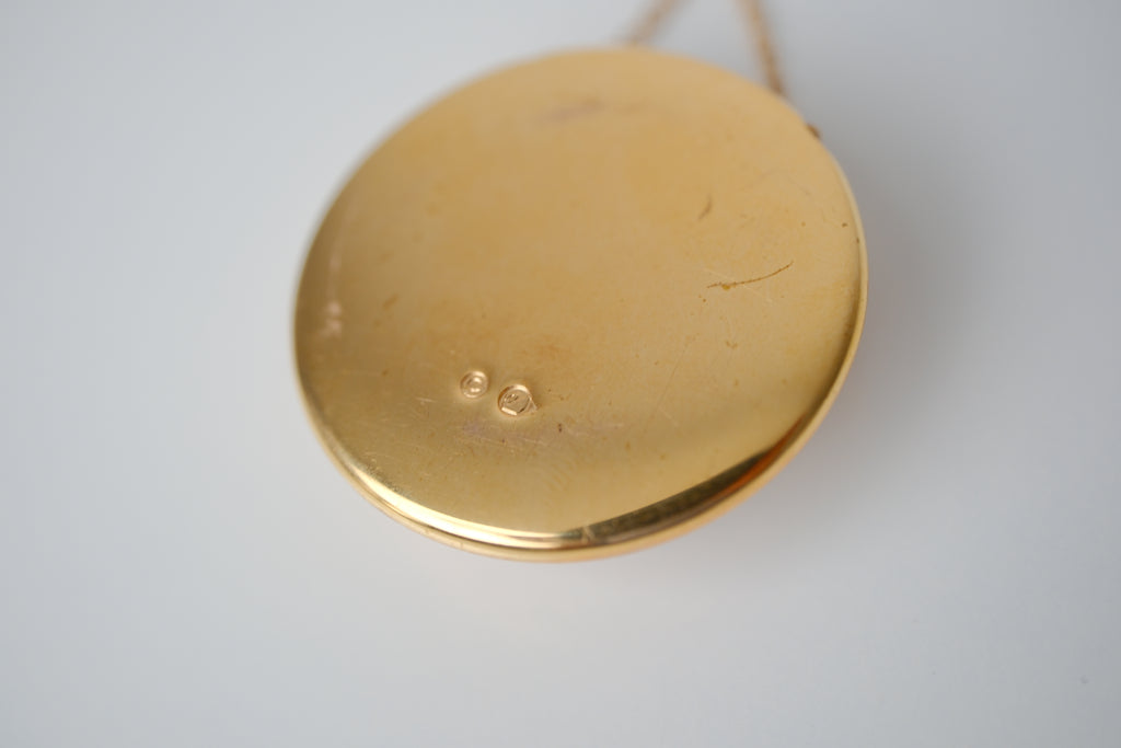 Swarovski Rose Gold plated Large Fun Pendant Necklace