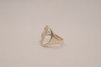 Vintage Sterling silver Peace sign ring