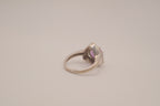 Vintage Sterling silver Amethyst statement ring
