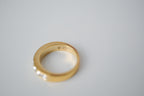 Swarovski Gold-Tone Half Eternity Ring