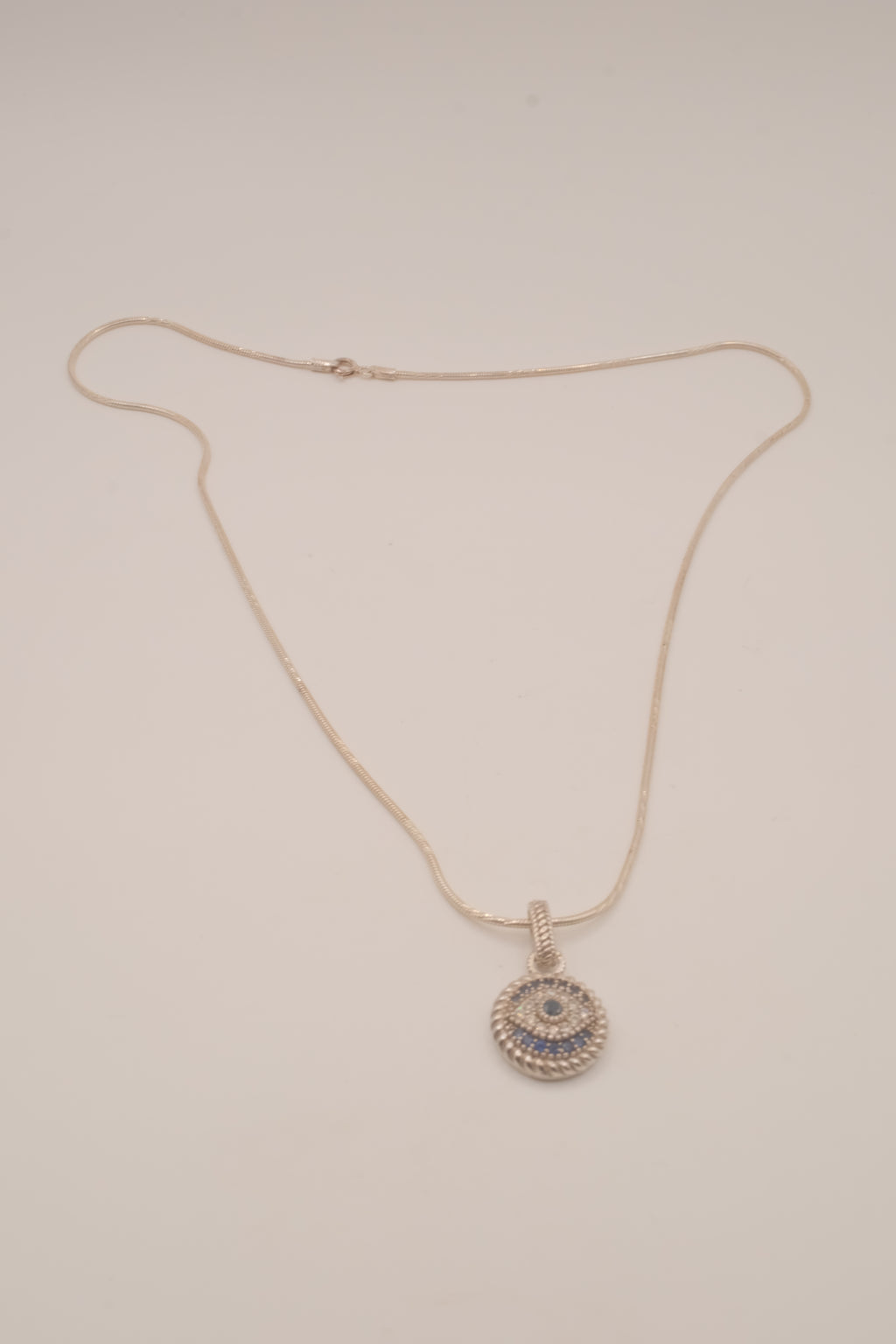 Sterling silver Evil Eye Necklace