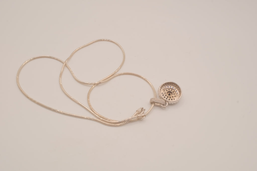 Sterling silver Evil Eye Necklace