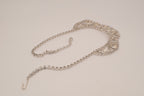Vintage rhinestone collar bib necklace