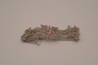 Vintage silver-tone multi-strand mesh bracelet