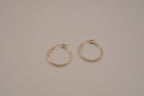 Classic Sterling silver hoop earrings&nbsp;
