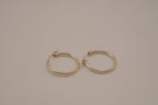 Classic Sterling silver hoop earrings&nbsp;