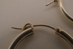 Classic Sterling silver hoop earrings&nbsp;