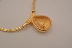 Vintage Swarovski bypass teardrop pendant