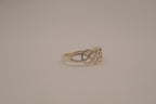 Sterling silver Celtic knot ring