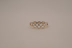 Sterling silver Celtic knot ring