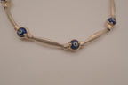 Sterling silver evil eye protection bracelet