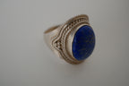 Vintage Sterling silver Lapis Lazuli ring