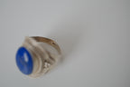Vintage Sterling silver Lapis Lazuli ring