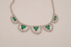 Vintage festoon collar necklace