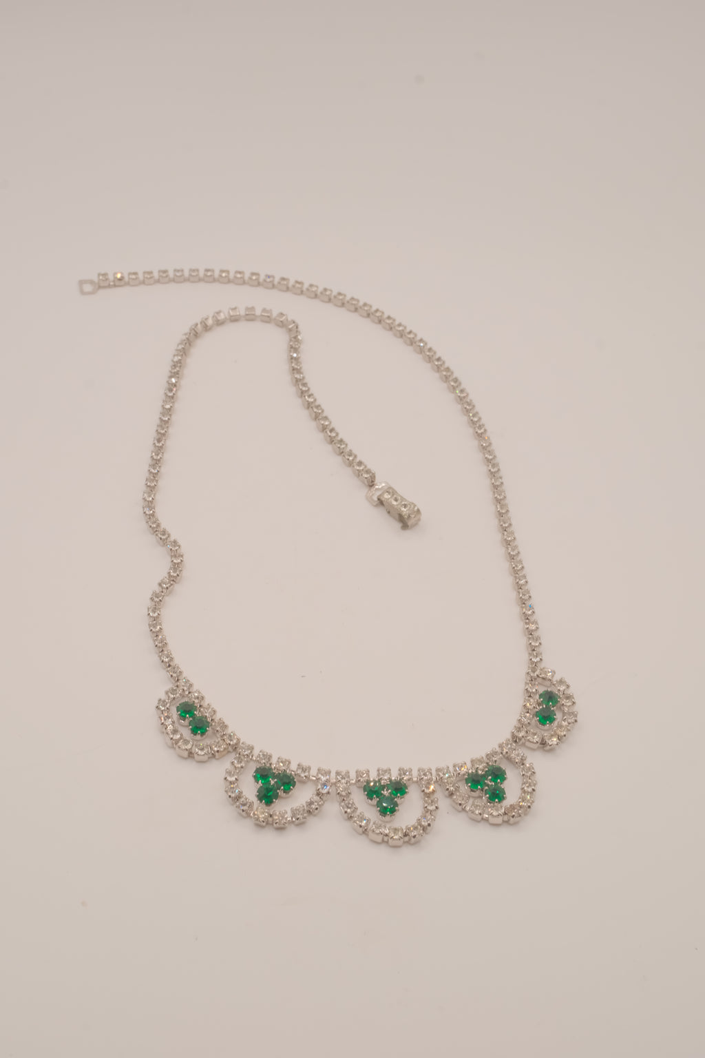 Vintage festoon collar necklace