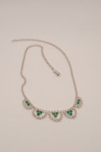 Vintage festoon collar necklace