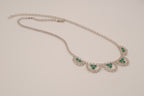 Vintage festoon collar necklace