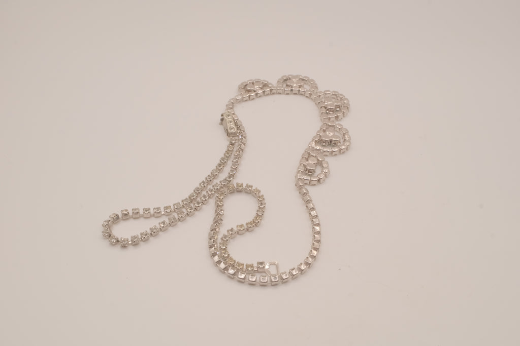 Vintage festoon collar necklace