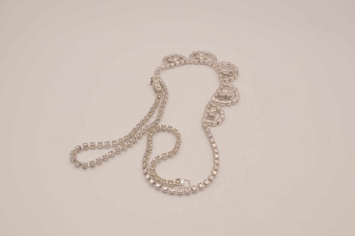 Vintage festoon collar necklace