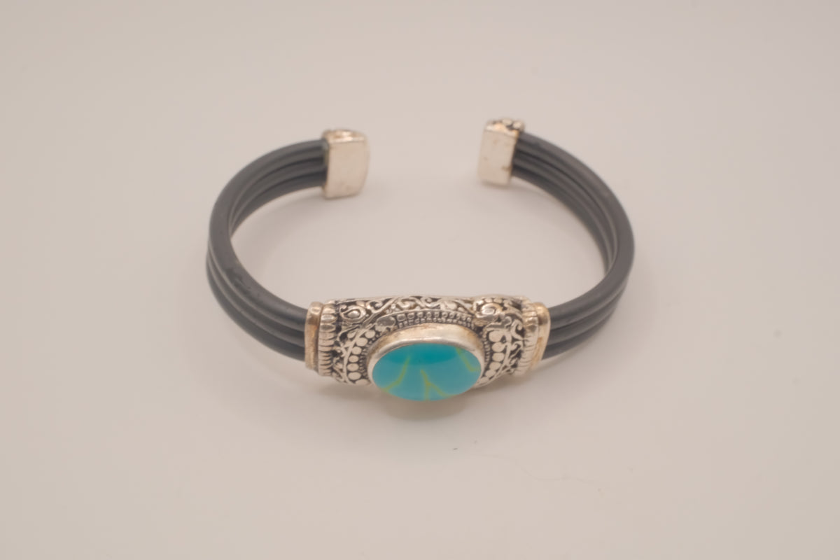 Southwestern or Bohemian style cuff bracelet