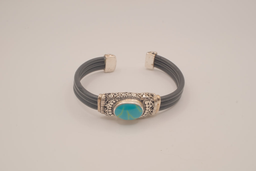 Southwestern or Bohemian style cuff bracelet